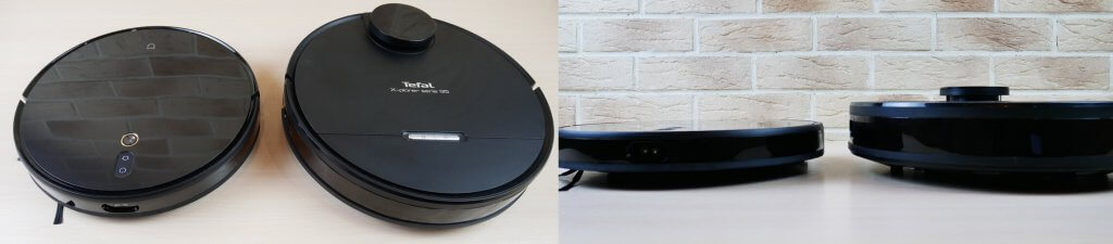 Thin robot vacuum cleaner and ordinary