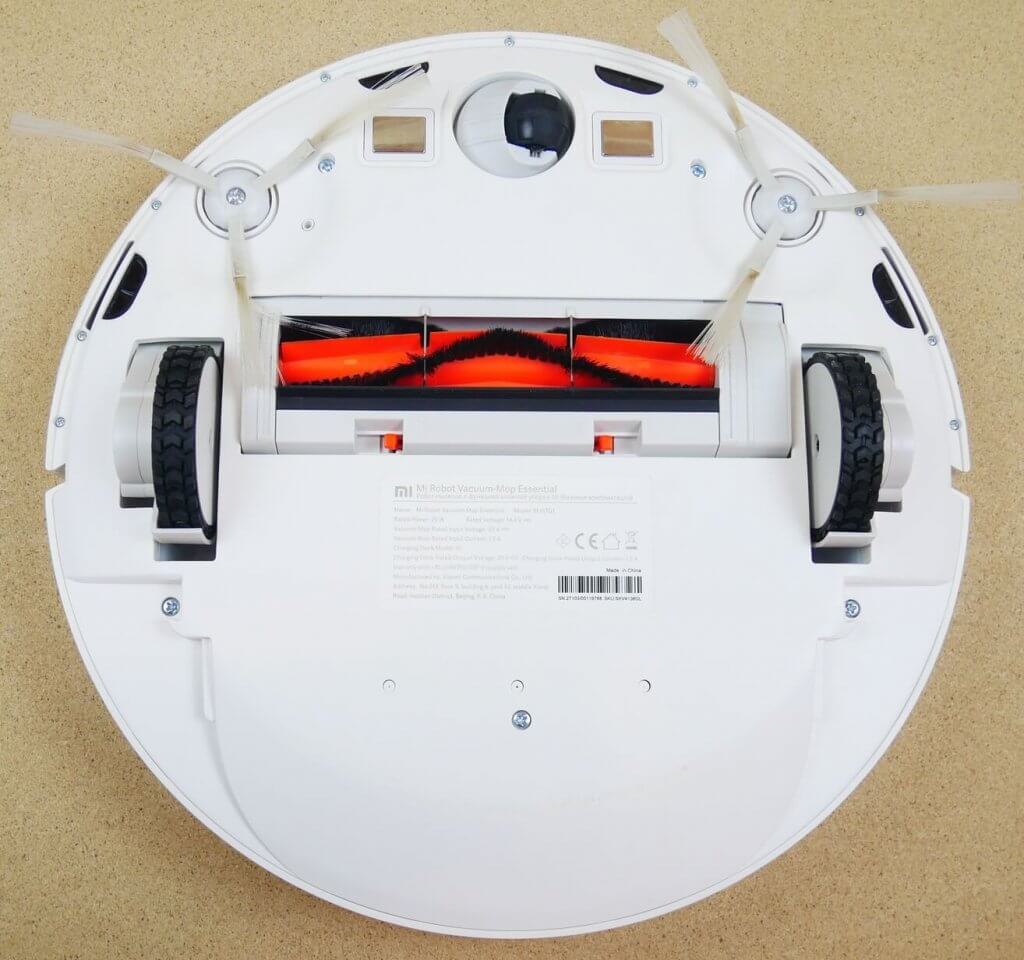 Mijia G1 bottom view without mopping pad