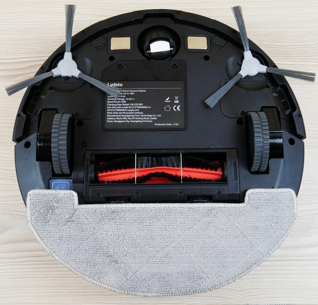 Lydsto G1: bottom view