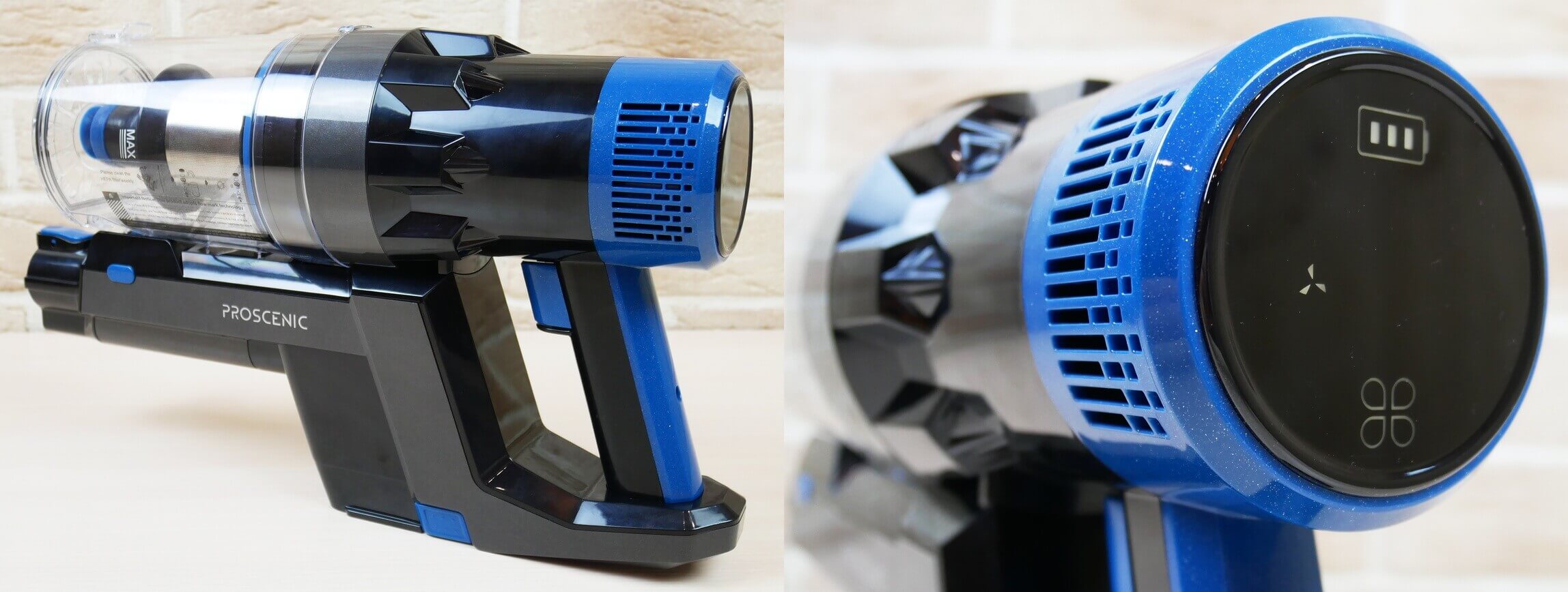 Proscenic P11 Smart Cordless Vacuum Cleaner, 30KPa Suction, 650ml