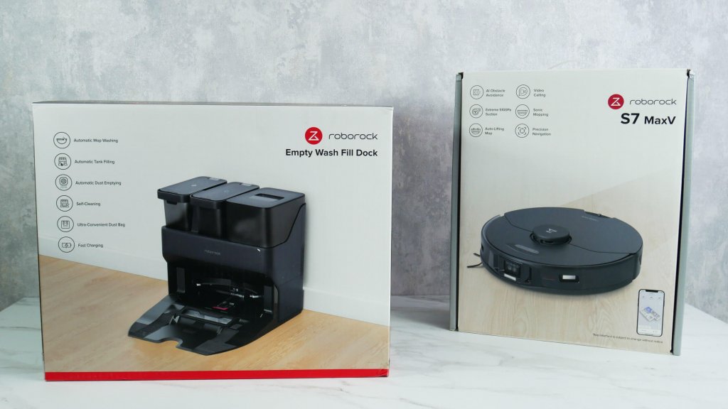 Roborock S7 MaxV Ultra Boxes