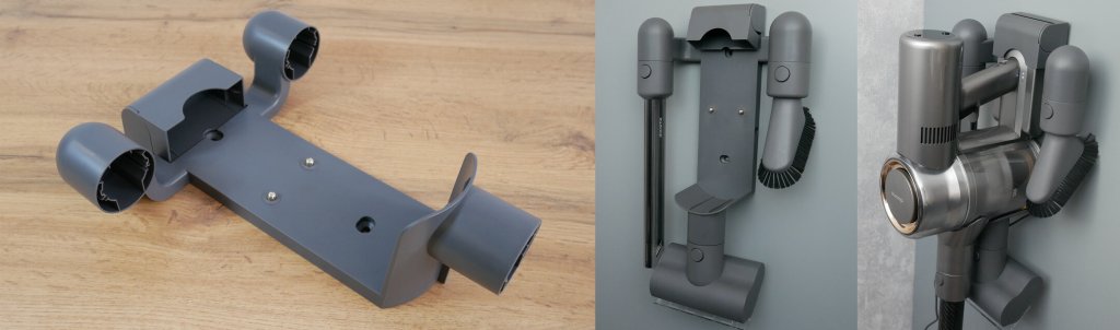 Dreame V12 Pro: the wall holder