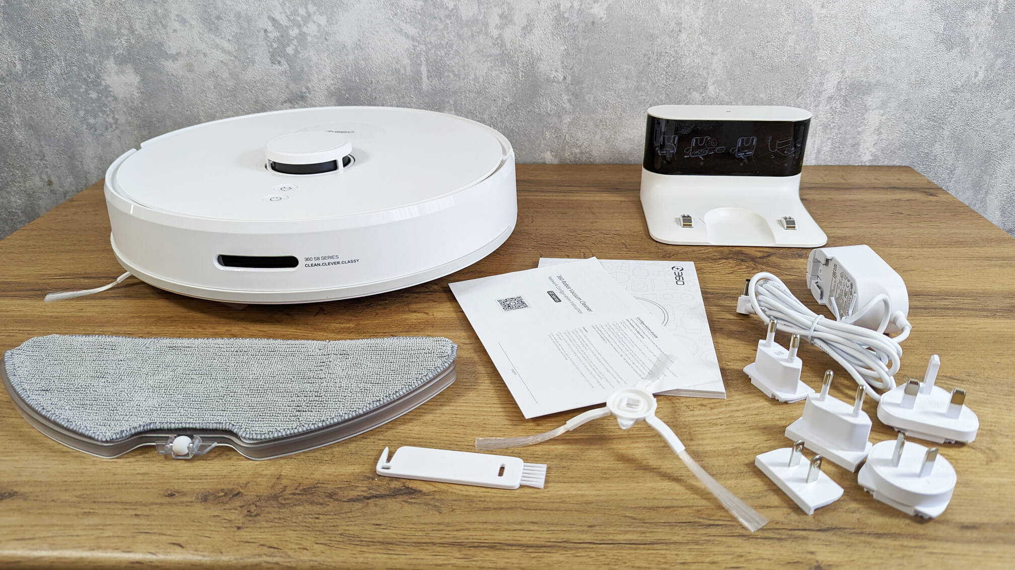 360 s8 robot vacuum cleaner with mop