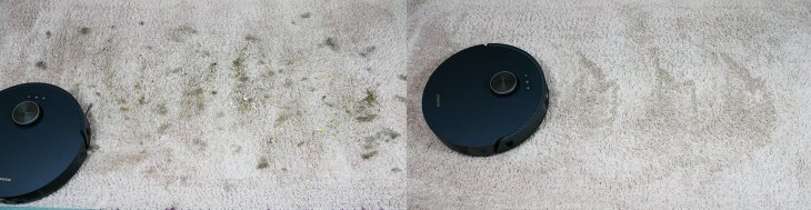 Dreame Bot X20 Pro Plus: Carpet cleaning