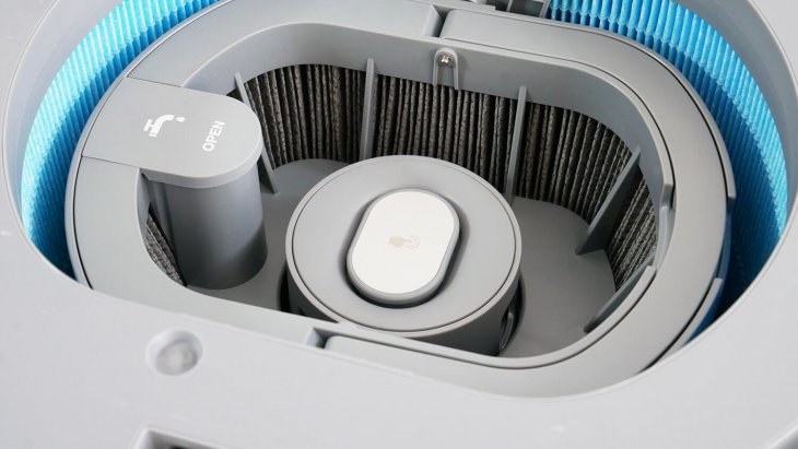 ECOVACS AIRBOT Z1: Air freshener in the center