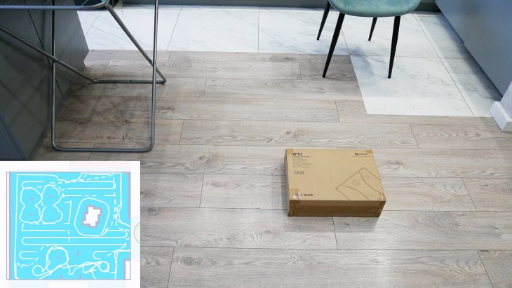 eufy Clean X8 Pro: Navigating in a room with obstacles eufy Clean X8 Pro: Navigating in a room with obstacles