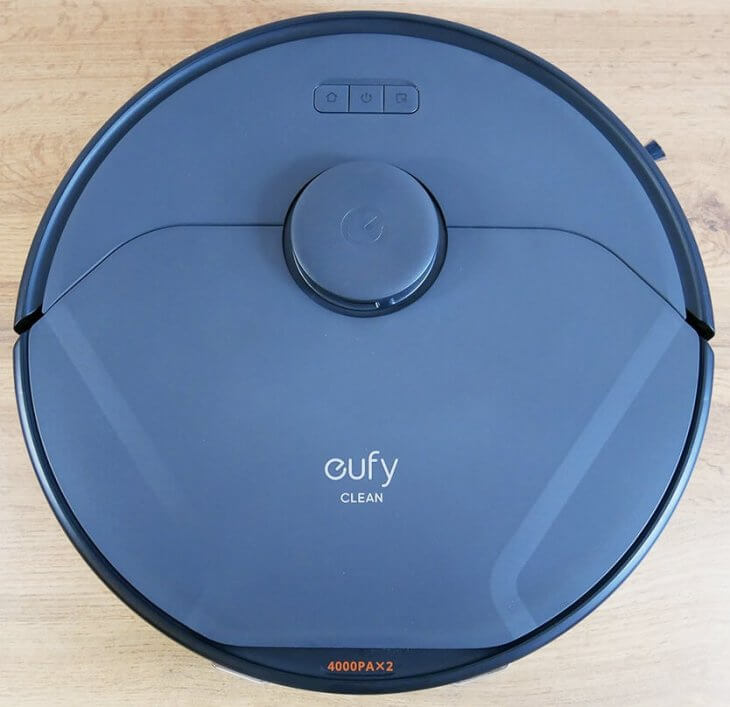eufy Clean X8 Pro: View from above eufy Clean X8 Pro: View from above